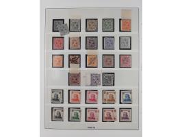 1851/1923, am Anfang meist gestempelte Sammlung inkl. Farben und Doubletten. Dabei u.a. Mi.-Nr. 10a gestempelt (signiert Thom