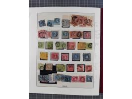 1849/1920, ungebrauchte und gestempelte Sammlung inkl. Dienst- und Portomarken sowie Dubletten. Dabei Mi.-Nr. 1Ia mit 14 mm O