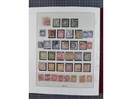 1849/1920, ungebrauchte und gestempelte Sammlung inkl. Dienst- und Portomarken sowie Dubletten. Dabei Mi.-Nr. 1Ia mit 14 mm O