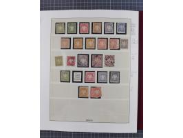 1849/1920, ungebrauchte und gestempelte Sammlung inkl. Dienst- und Portomarken sowie Dubletten. Dabei Mi.-Nr. 1Ia mit 14 mm O