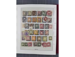 1849/1920, ungebrauchte und gestempelte Sammlung inkl. Dienst- und Portomarken sowie Dubletten. Dabei Mi.-Nr. 1Ia mit 14 mm O