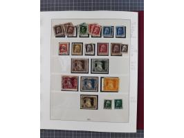 1849/1920, ungebrauchte und gestempelte Sammlung inkl. Dienst- und Portomarken sowie Dubletten. Dabei Mi.-Nr. 1Ia mit 14 mm O