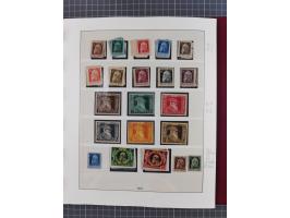 1849/1920, ungebrauchte und gestempelte Sammlung inkl. Dienst- und Portomarken sowie Dubletten. Dabei Mi.-Nr. 1Ia mit 14 mm O