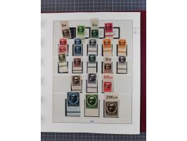 1849/1920, ungebrauchte und gestempelte Sammlung inkl. Dienst- und Portomarken sowie Dubletten. Dabei Mi.-Nr. 1Ia mit 14 mm O