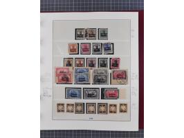 1849/1920, ungebrauchte und gestempelte Sammlung inkl. Dienst- und Portomarken sowie Dubletten. Dabei Mi.-Nr. 1Ia mit 14 mm O