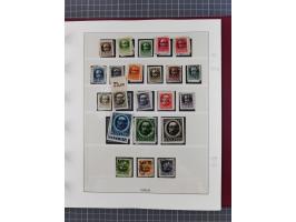 1849/1920, ungebrauchte und gestempelte Sammlung inkl. Dienst- und Portomarken sowie Dubletten. Dabei Mi.-Nr. 1Ia mit 14 mm O