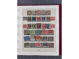 1849/1920, ungebrauchte und gestempelte Sammlung inkl. Dienst- und Portomarken sowie Dubletten. Dabei Mi.-Nr. 1Ia mit 14 mm O