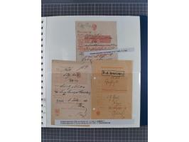 1672/1867, interessante Sammlung “Botenpost und Stempel aus der Preußen-Zeit” mit ca. 120 Briefen und Ganzsachen, dabei u.a. 