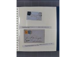 1672/1867, interessante Sammlung “Botenpost und Stempel aus der Preußen-Zeit” mit ca. 120 Briefen und Ganzsachen, dabei u.a. 