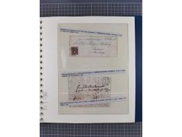 1672/1867, interessante Sammlung “Botenpost und Stempel aus der Preußen-Zeit” mit ca. 120 Briefen und Ganzsachen, dabei u.a. 