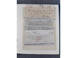 1672/1867, interessante Sammlung “Botenpost und Stempel aus der Preußen-Zeit” mit ca. 120 Briefen und Ganzsachen, dabei u.a. 