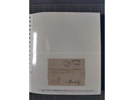 1838/62, interessante Sammlung der Doppelkreis-Stempel von Danzig mit über 90 Briefen, sauber sortiert nach den Varianten nac