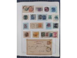 1872/1966, gestempelte und postfrische/ungebrauchte alte Sammlung in zwei Vordruckalben, ab Deutsches Reich gestempelt in den