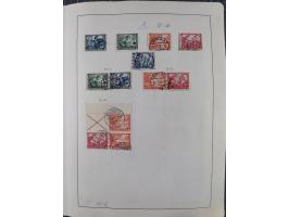 1872/1966, gestempelte und postfrische/ungebrauchte alte Sammlung in zwei Vordruckalben, ab Deutsches Reich gestempelt in den