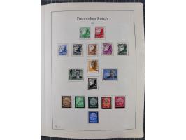 1872/1966, gestempelte und postfrische/ungebrauchte alte Sammlung in zwei Vordruckalben, ab Deutsches Reich gestempelt in den