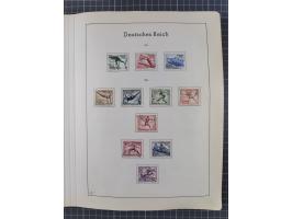 1872/1966, gestempelte und postfrische/ungebrauchte alte Sammlung in zwei Vordruckalben, ab Deutsches Reich gestempelt in den