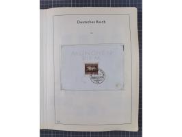 1872/1966, gestempelte und postfrische/ungebrauchte alte Sammlung in zwei Vordruckalben, ab Deutsches Reich gestempelt in den