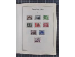 1872/1966, gestempelte und postfrische/ungebrauchte alte Sammlung in zwei Vordruckalben, ab Deutsches Reich gestempelt in den