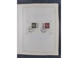 1872/1966, gestempelte und postfrische/ungebrauchte alte Sammlung in zwei Vordruckalben, ab Deutsches Reich gestempelt in den