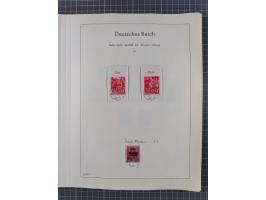 1872/1966, gestempelte und postfrische/ungebrauchte alte Sammlung in zwei Vordruckalben, ab Deutsches Reich gestempelt in den