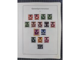 1872/1966, gestempelte und postfrische/ungebrauchte alte Sammlung in zwei Vordruckalben, ab Deutsches Reich gestempelt in den