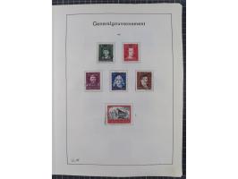 1872/1966, gestempelte und postfrische/ungebrauchte alte Sammlung in zwei Vordruckalben, ab Deutsches Reich gestempelt in den