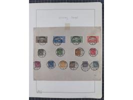 1872/1966, gestempelte und postfrische/ungebrauchte alte Sammlung in zwei Vordruckalben, ab Deutsches Reich gestempelt in den