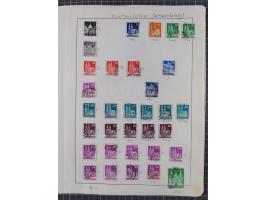 1872/1966, gestempelte und postfrische/ungebrauchte alte Sammlung in zwei Vordruckalben, ab Deutsches Reich gestempelt in den