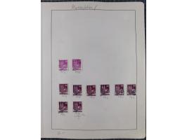 1872/1966, gestempelte und postfrische/ungebrauchte alte Sammlung in zwei Vordruckalben, ab Deutsches Reich gestempelt in den