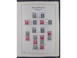 1872/1966, gestempelte und postfrische/ungebrauchte alte Sammlung in zwei Vordruckalben, ab Deutsches Reich gestempelt in den