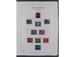 1872/1966, gestempelte und postfrische/ungebrauchte alte Sammlung in zwei Vordruckalben, ab Deutsches Reich gestempelt in den