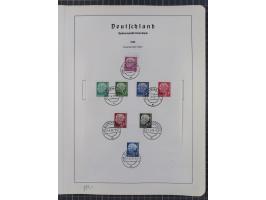 1872/1966, gestempelte und postfrische/ungebrauchte alte Sammlung in zwei Vordruckalben, ab Deutsches Reich gestempelt in den