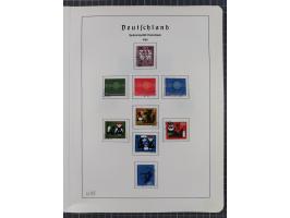 1872/1966, gestempelte und postfrische/ungebrauchte alte Sammlung in zwei Vordruckalben, ab Deutsches Reich gestempelt in den