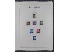 1872/1966, gestempelte und postfrische/ungebrauchte alte Sammlung in zwei Vordruckalben, ab Deutsches Reich gestempelt in den