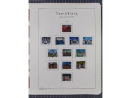 1872/1966, gestempelte und postfrische/ungebrauchte alte Sammlung in zwei Vordruckalben, ab Deutsches Reich gestempelt in den