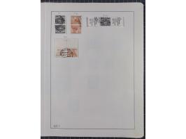 1872/1966, gestempelte und postfrische/ungebrauchte alte Sammlung in zwei Vordruckalben, ab Deutsches Reich gestempelt in den