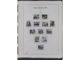 1872/1966, gestempelte und postfrische/ungebrauchte alte Sammlung in zwei Vordruckalben, ab Deutsches Reich gestempelt in den