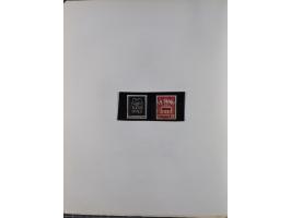 1872/1966, gestempelte und postfrische/ungebrauchte alte Sammlung in zwei Vordruckalben, ab Deutsches Reich gestempelt in den