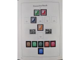 1872/1966, gestempelte und postfrische/ungebrauchte alte Sammlung in zwei Vordruckalben, ab Deutsches Reich gestempelt in den