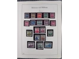 1872/1966, gestempelte und postfrische/ungebrauchte alte Sammlung in zwei Vordruckalben, ab Deutsches Reich gestempelt in den