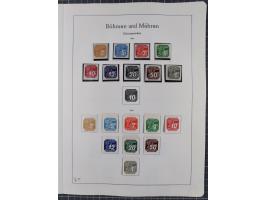 1872/1966, gestempelte und postfrische/ungebrauchte alte Sammlung in zwei Vordruckalben, ab Deutsches Reich gestempelt in den