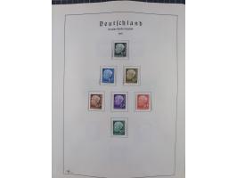 1872/1966, gestempelte und postfrische/ungebrauchte alte Sammlung in zwei Vordruckalben, ab Deutsches Reich gestempelt in den