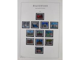 1872/1966, gestempelte und postfrische/ungebrauchte alte Sammlung in zwei Vordruckalben, ab Deutsches Reich gestempelt in den