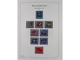 1872/1966, gestempelte und postfrische/ungebrauchte alte Sammlung in zwei Vordruckalben, ab Deutsches Reich gestempelt in den