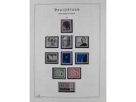 1872/1966, gestempelte und postfrische/ungebrauchte alte Sammlung in zwei Vordruckalben, ab Deutsches Reich gestempelt in den