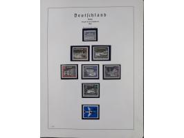1872/1966, gestempelte und postfrische/ungebrauchte alte Sammlung in zwei Vordruckalben, ab Deutsches Reich gestempelt in den