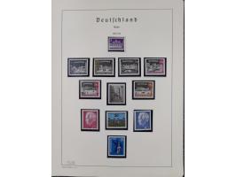 1872/1966, gestempelte und postfrische/ungebrauchte alte Sammlung in zwei Vordruckalben, ab Deutsches Reich gestempelt in den