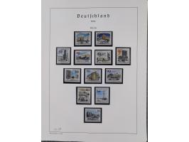 1872/1966, gestempelte und postfrische/ungebrauchte alte Sammlung in zwei Vordruckalben, ab Deutsches Reich gestempelt in den