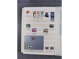 1892/1980, collection in large album starting Turkey cancellations on stamps and piece including Jaffa and Jerusalem in vario