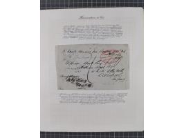 1840/60 (ca.), Harnden Express postal history collection, , neatly-written up on pages, over twenty items beginning with a le